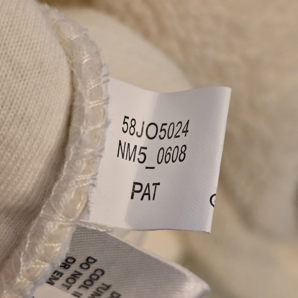 NFL Team Merch NE Pats New England Patriots Faux Sherpa 1/4 Zip Popover, sz S - Picture 7 of 9